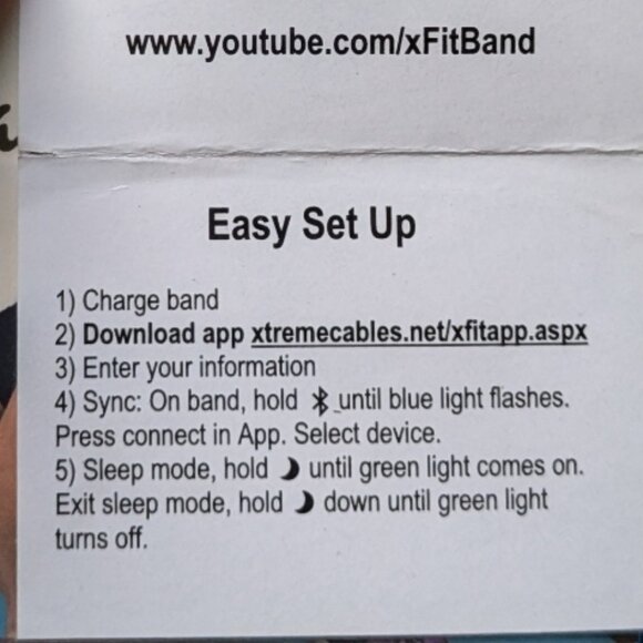 XFit Band Wearable Electronics x 2 - Picture 4 of 10